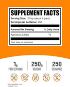 BulkSupplements.com Agmatine Sulfate Powder - Image 2