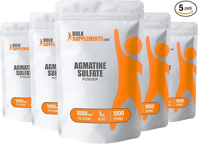 BulkSupplements.com Agmatine Sulfate Powder by BULKSUPPLEMENTSCOM