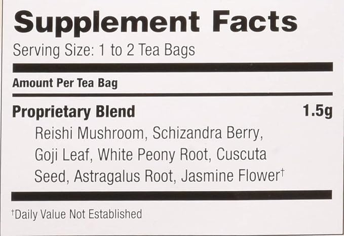 Bravo Tea Reishi Liver Health Herbal Tea Caffeine Free, 20 Tea Bags - Image 6