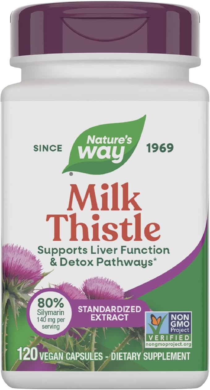 Nature's Way Milk Thistle, Supports Liver Function & Detox Pathways*, 175 mg by NaturesWay%C2%AE