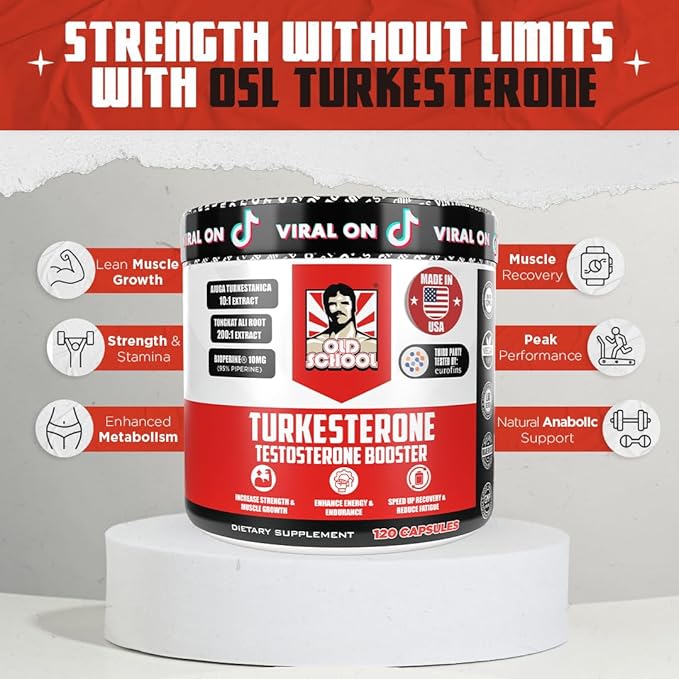 Old School Labs Testosterone Supplement - Image 2