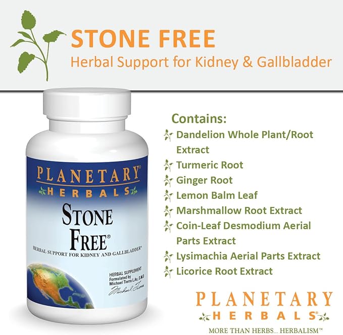 PLANETARY HERBALS Stone Free, Herbal Support - Image 4