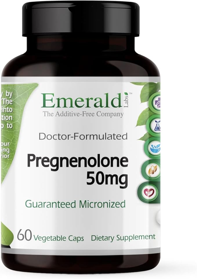 EMERALD LABS Pregnenolone 50mg by EmeraldLabs