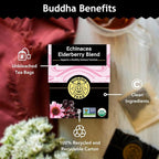 Buddha Teas - Organic Echinacea Elderberry Blend - Herbal Tea - - Image 5