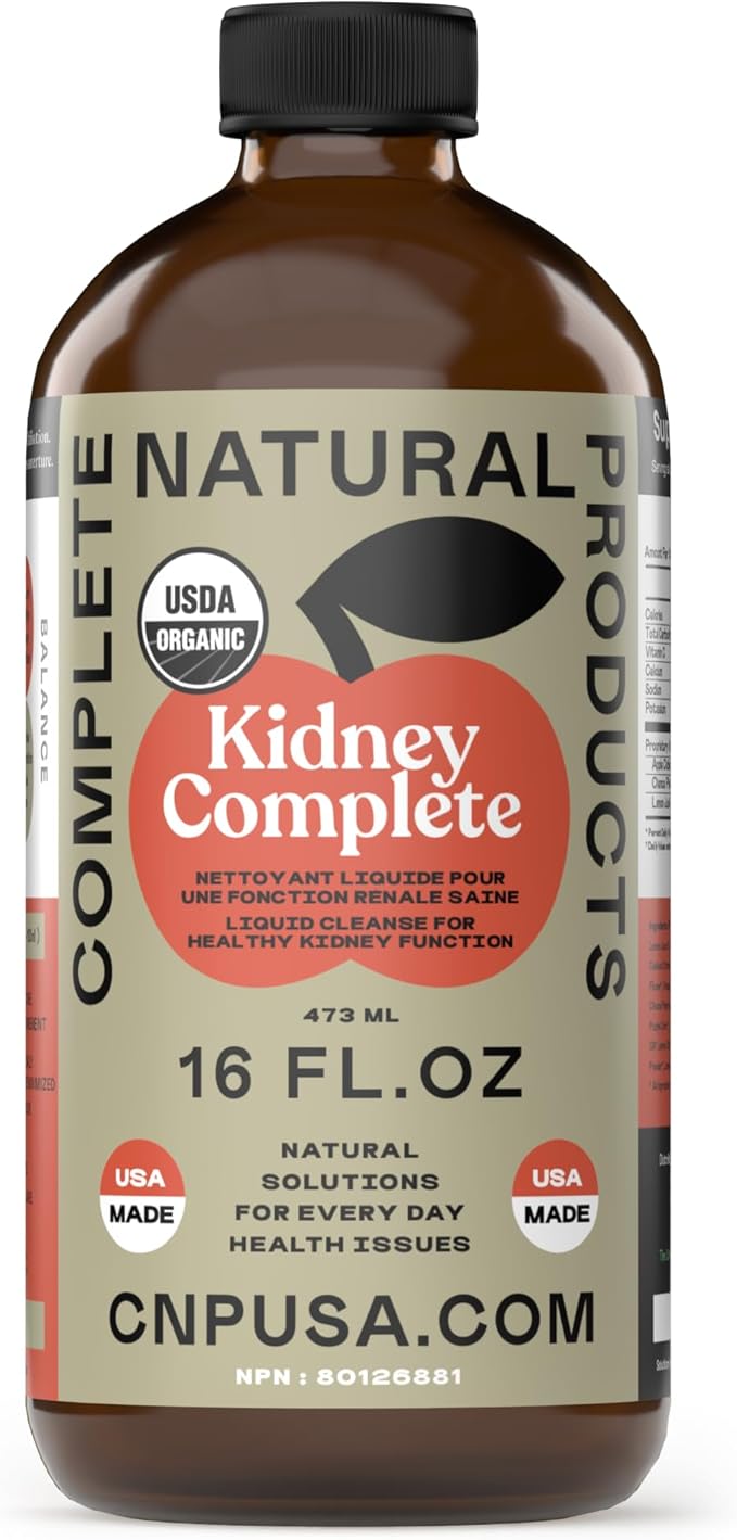 Complete Natural Products Kidney Complete - 16oz Glass Bottle by CompleteNaturalProducts