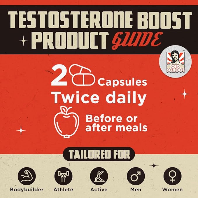 Old School Labs Testosterone Supplement - Image 7