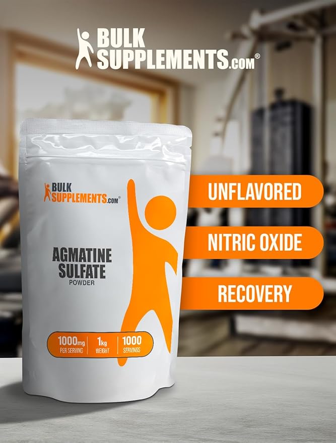 BulkSupplements.com Agmatine Sulfate Powder - Image 5