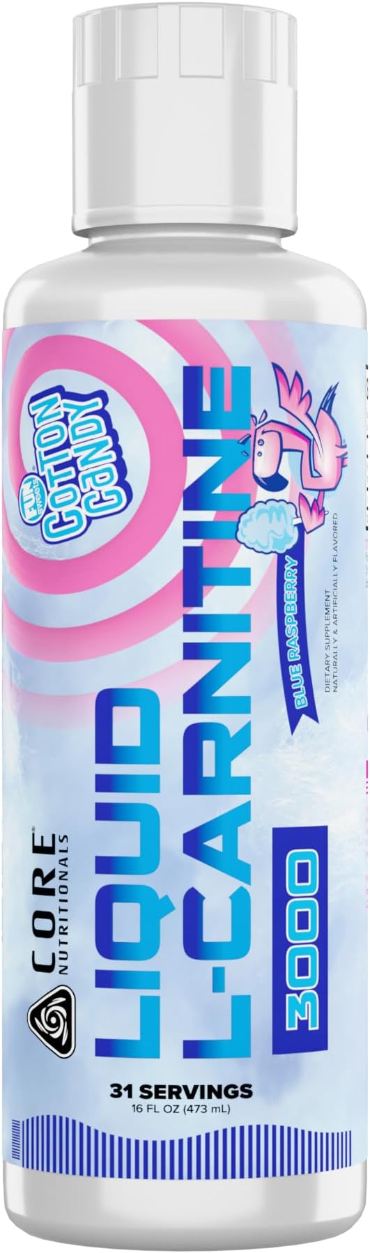 Core Nutritionals Liquid L-Carnitine Pre Workout | Support Fat Metabolism | by CoreNutritionals