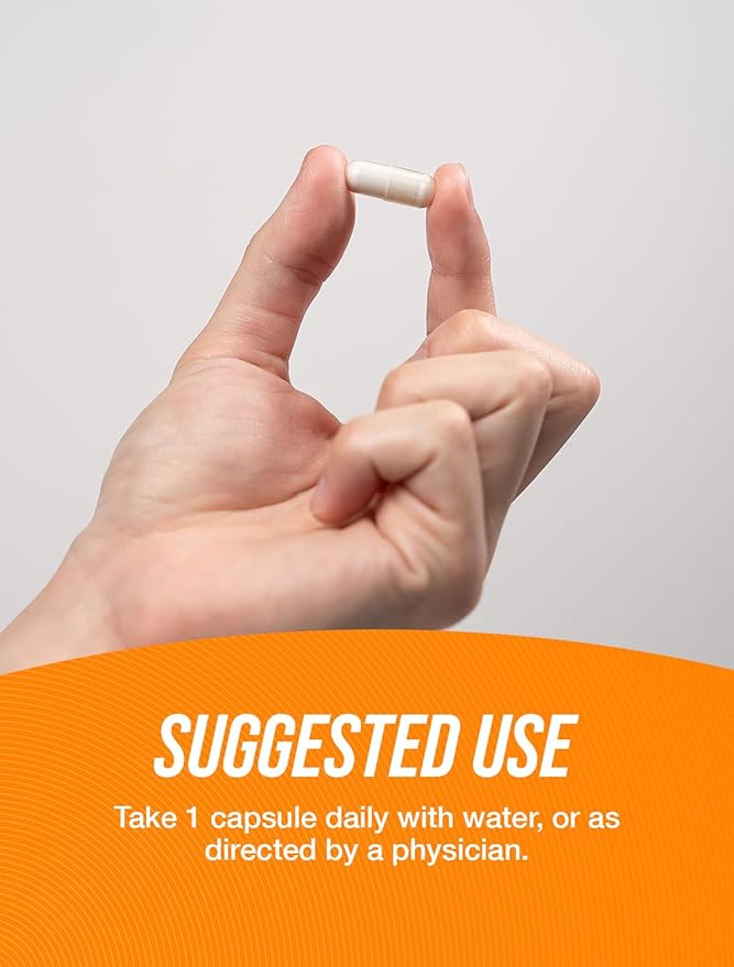 BulkSupplements.com Caffeine 200mg Capsules - Image 4