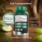 Herbtonics Raw Apple Cider Vinegar Capsules 1500mg - Image 8