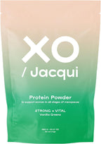 Organic & Vegan Protein Powder for Women Vanilla Greens – Delicious Protein by XOJacqui