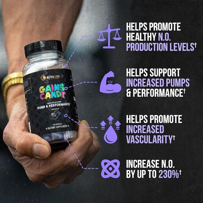 ALPHA LION Gains Candy, Supplement Pills - Image 2