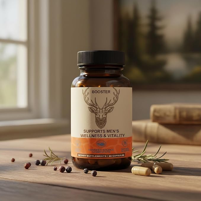 Men’s Vitality Supplement – Arctic Herbal & Reindeer Nutrient Blend – Daily - Image 8