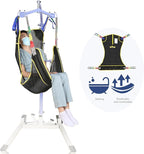 Universal Full Body Patient Lift Sling, Mesh Fabric Patient Sling Transfer and by EZAssistive