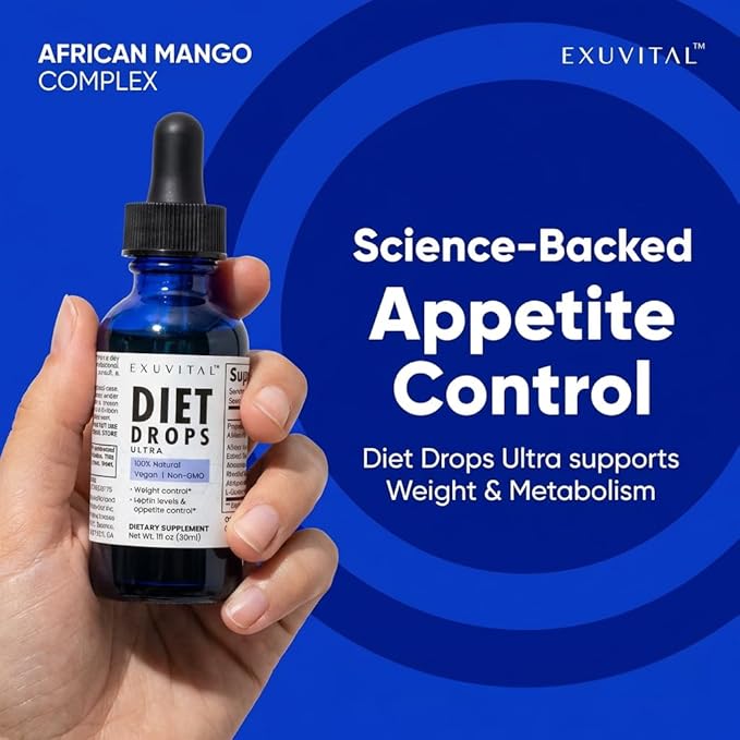 Fit Drops Ultra, African Mango Complex, Liquid Weight Support and Appetite - Image 3