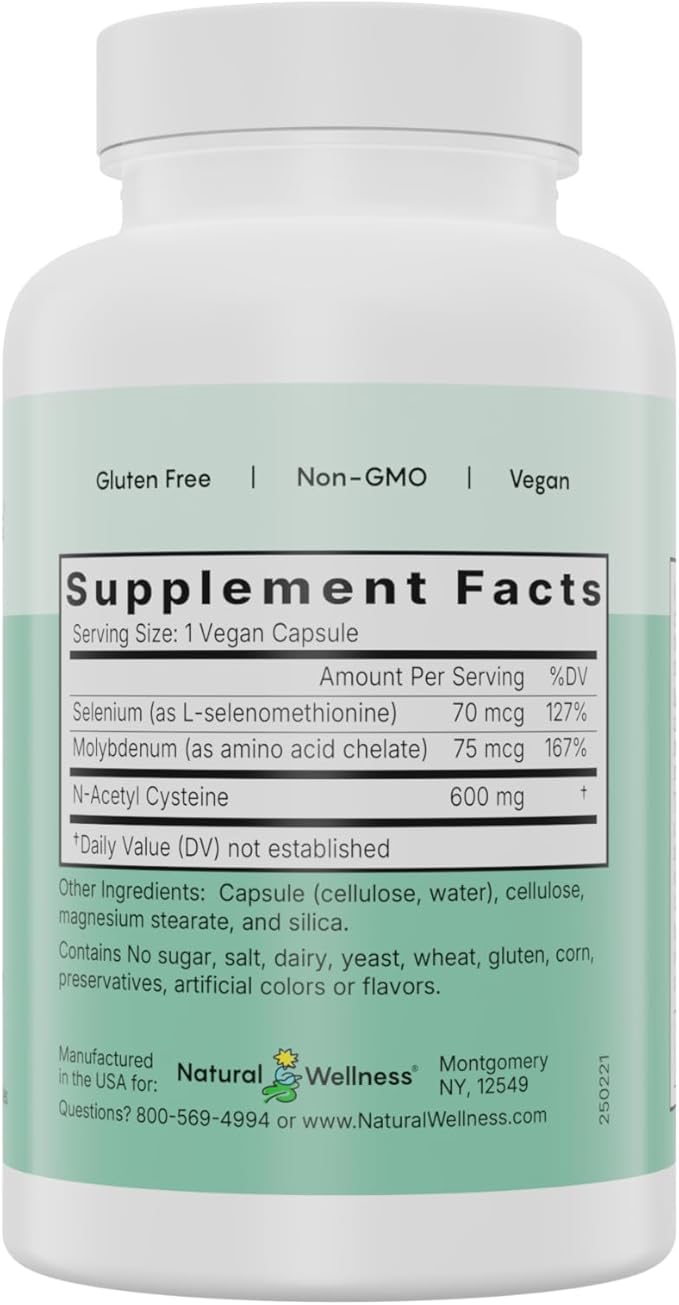 Natural Wellness NAC Plus – NAC Supplement - Image 3