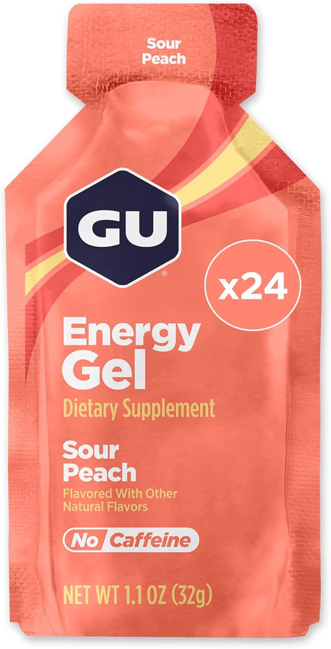 GU Energy, Original Energy Gels, Sour Peach by GUEnergyLabs