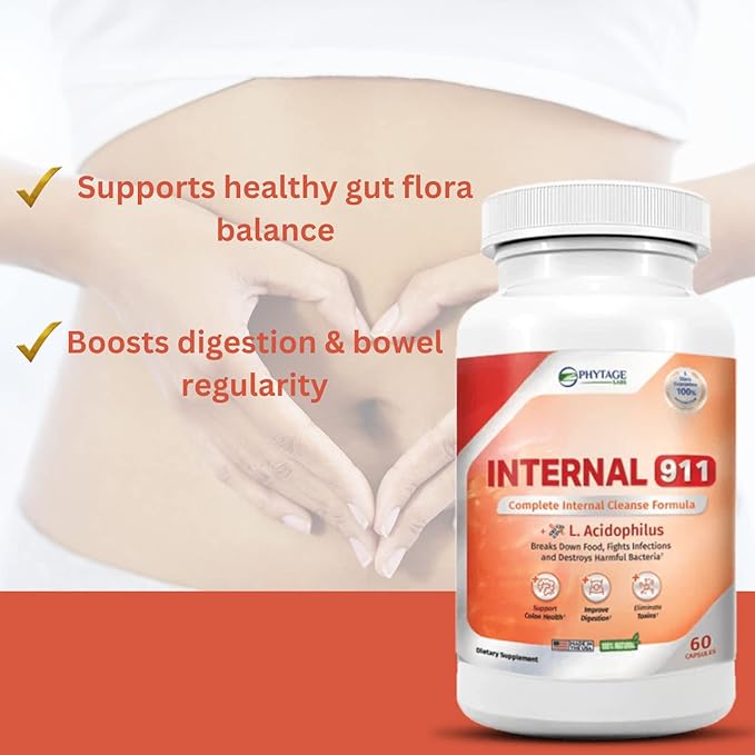 Internal 911 Colon Cleanse Detox Supplement - Image 5