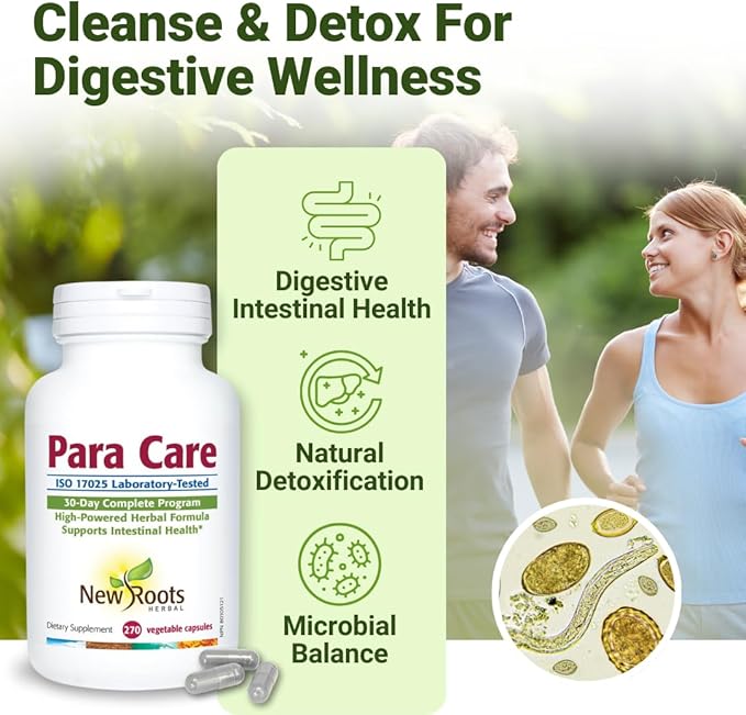 NEW ROOTS HERBAL para Care – 30-Day Herbal Gut Cleanse Program, Plant-Based - Image 3