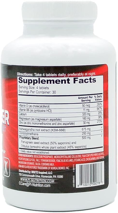 PERFORMANCE INSPIRED Next Level Test Booster – Testosterone Support – - Image 4