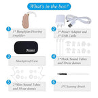 Banglijian Hearing Aid Rechargeable Hearing Amplifier, Digital Noise Cancelling - Image 7