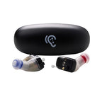 NANO HEARING AIDS First Ear Plus CIC, Portable Charging Case & Cable by NanoHearingAids