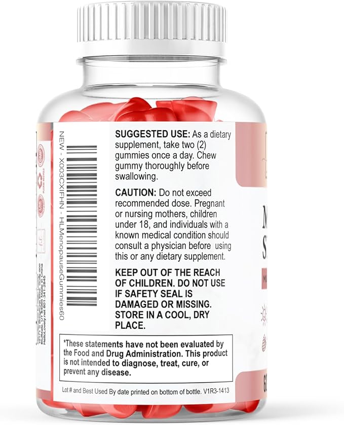 Menopause Supplements for Women Gummies - Image 8