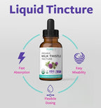 USDA Organic Milk Thistle Tincture - Image 4