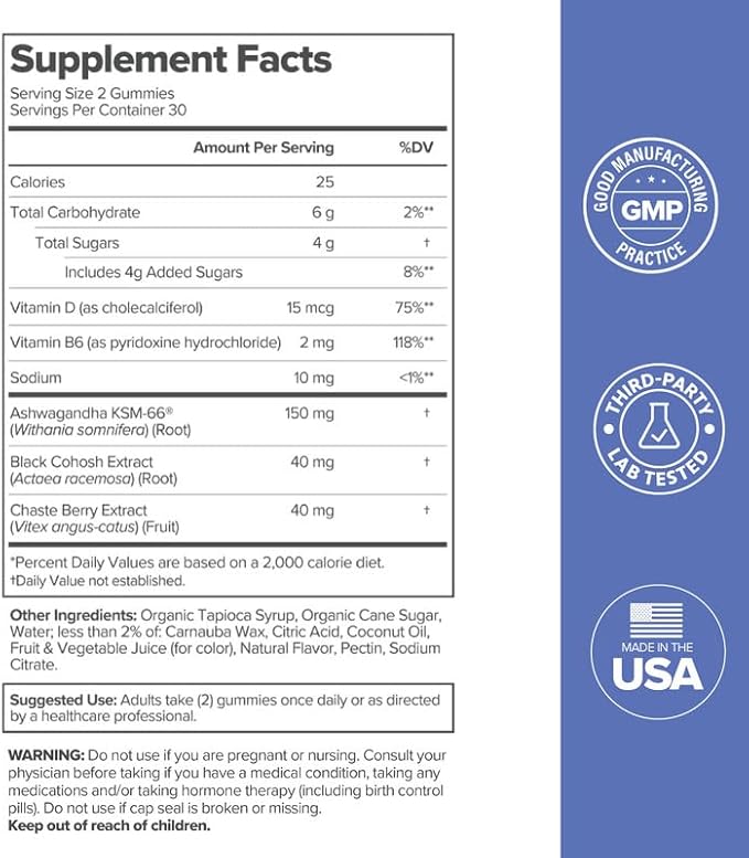 O Positiv MENO Gummies for Menopause, 30 Servings - Image 5