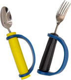 EazyHold Navy Silicone Universal Cuff, Large to X-Large Hands, Fits Adaptive - Image 2