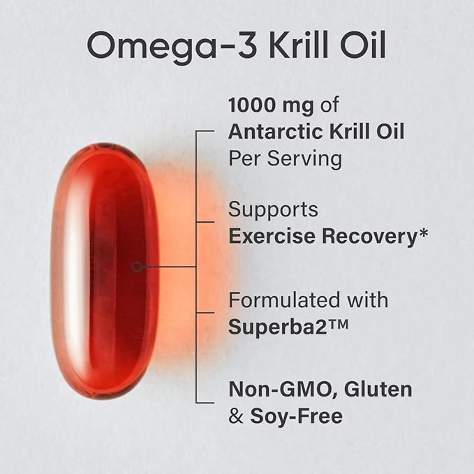 Sports Research® Omega-3 Krill Oil 1000mg - Image 2