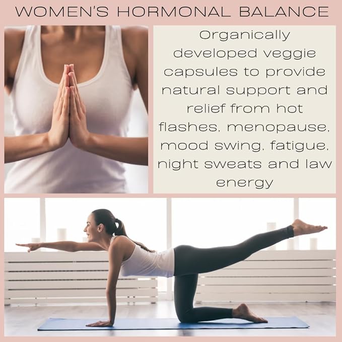 Hormone Balance for Women – Natural Female Energy & Mood Pills – Hot Flashes - Image 2