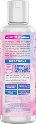 Core Nutritionals Liquid L-Carnitine Pre Workout | Support Fat Metabolism | - Image 3