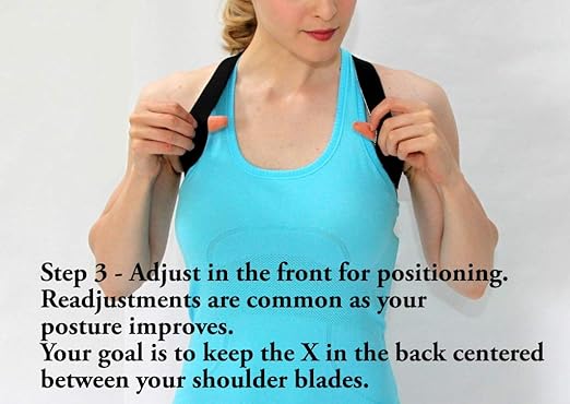 Posture Corrector Wear 15 Minutes A Day Follow 4 Easy Stretches - Image 5