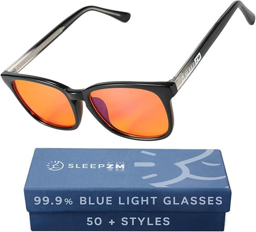 100% Blue Light Blocking Glasses by SleepZM