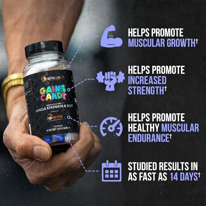 ALPHA LION Gains Candy, Supplement Pills - Image 2