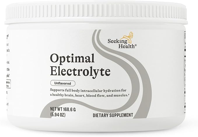 Seeking Health Optimal Electrolyte Powder, Unflavored, Healthy Energy and by SeekingHealth
