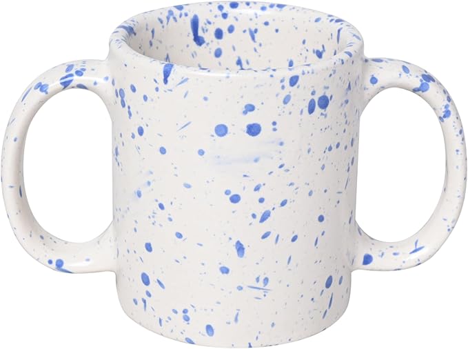 HealthGoodsIn Dual Handle Mug to Aid Tremors, 11.83 US Fl. Oz. by HealthGoodsIn