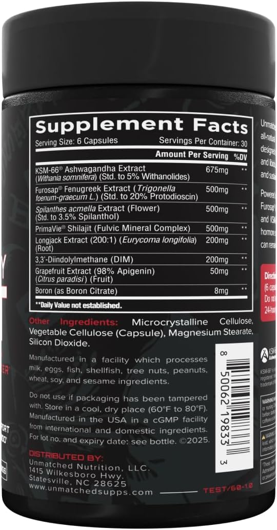 Unmatched Longevity Test | Testosterone Booster - Image 3