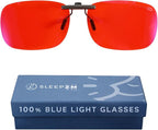 100% Blue Light Blocking Glasses by SleepZM