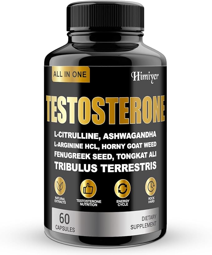 Himiyer Men’s Daily Wellness Capsules – Botanical & Amino Acid Supplement – 60 by Unknown