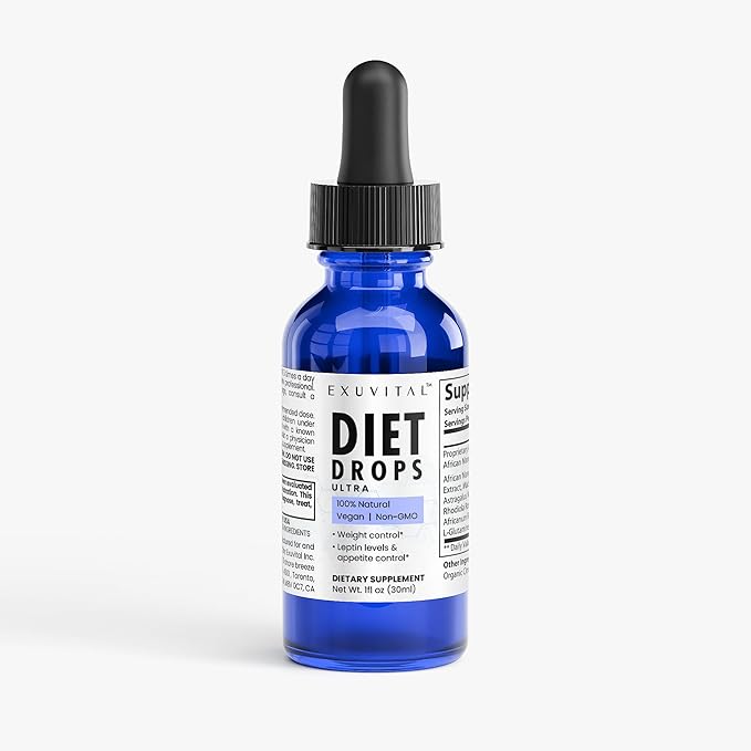Fit Drops Ultra, African Mango Complex, Liquid Weight Support and Appetite by EXUVITAL