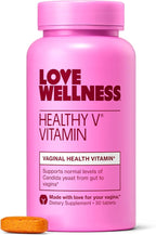 Love Wellness Healthy V Vitamin | Women's Vaginal Health Supplement | pH Balance by LoveWellness