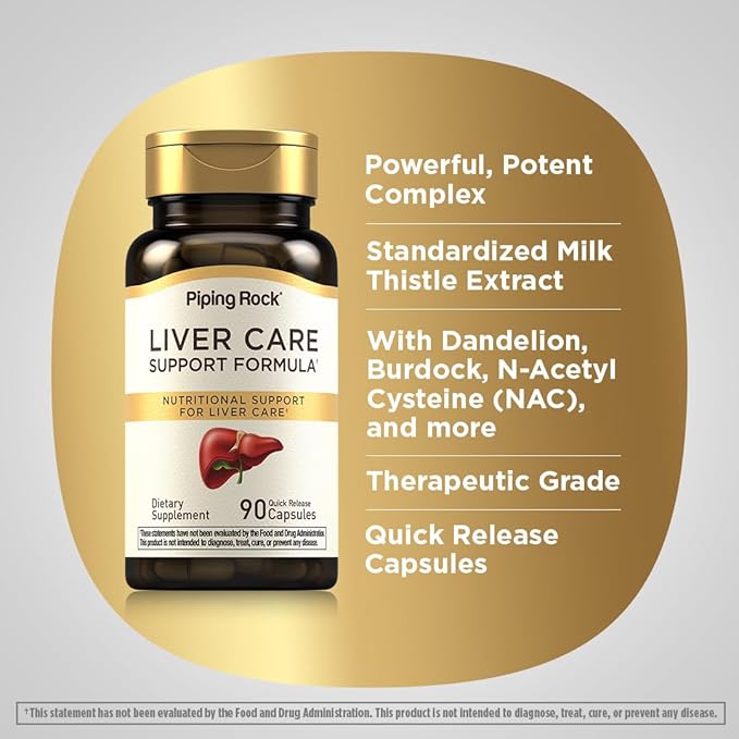Piping Rock Liver Cleanse Complex | 90 Capsules | Liver Care Support Formula | - Image 4