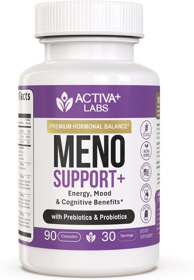 Swiss Activa+ Labs Total Menopause Support – Hormone Balance, Hot Flash Relief by ActivaLabs