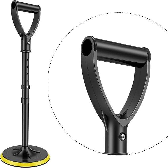 Mobility Aids Tool for Elderly, 17.3"-21.6" Height Adjustable Mobile Standing by Abizarch