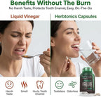 Herbtonics Raw Apple Cider Vinegar Capsules 1500mg - Image 3