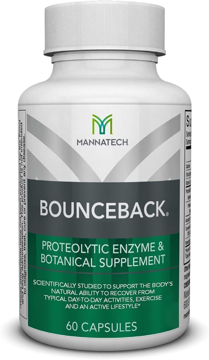 BounceBack by Mannatech with Proteolytic Enzyme Blend, Phytosterol Blend and by MannatechInc
