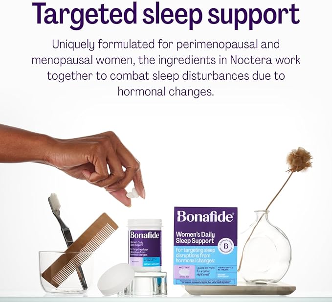 Women’s Daily Sleep Support for Stay-Asleep Relief – Bonafide Noctera – - Image 2