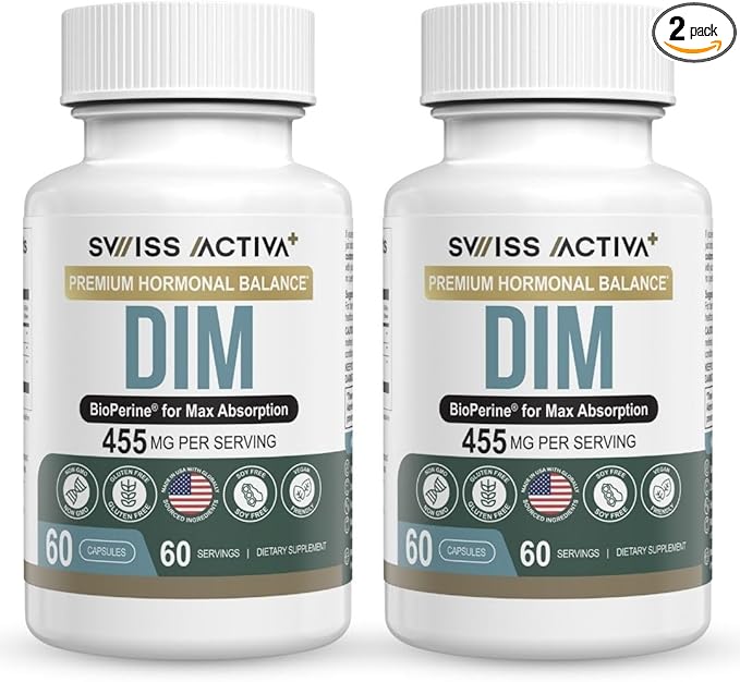 Swiss Activa+ Labs DIM Supplement – Hormone Balance by SwissActiva